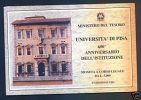 ITALY - REPUBBLICA ITALIANA ANNO 1993 - UNIVERSITA´ DI PISA    Lire 5000  In Argento  FDC - Commemorative