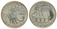 ITALY - REPUBBLICA ITALIANA ANNO 1996 - OLIMPIADE DI ATLANTA Lire 1000  In Argento  FDC - Gedenkmünzen