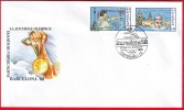 Moldova, FDC Envelope With Stamps, Summer Olympic Games Barcelona 1992 - Zomer 1992: Barcelona