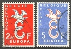 Belgique  1064 à 1065 Obl. - Gebraucht