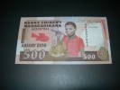 Madagascar.  500 Francs.  UNC - Madagaskar