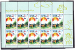 Parachutisme Parachutting, 1998 MINISHEET 8 STAMPS MNH,TIRASPOL - RUSSIA. - Paracadutismo