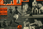 SPORT ILLUSTRATO 1952 NAZIONALE CALCIO BOXE CICLISMO SCI BASKET E ALTRO - Deportes