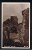 RB 825 - Early Real Photo Postcard Hastings Castle Sussex With Pier In The Background - Hastings