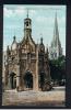 RB 825 - Early Postcard Market Cross & Cathedral Tower Chichester Sussex - Chichester