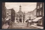 RB 825 -Early Postcard The Cross Chichester Sussex - Barrett Mudies Library Postcard Publisher - Ladies Hair Dresser - Chichester