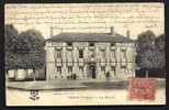 CPA  PRECURSEUR- FRANCE- VERON (89) LA MAIRIE ET L'ECOLE EN 1900- TRES GROS PLAN DE FACE- ANIMATION - Veron