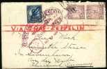 "Graf Zeppelin (LZ 127) 1928" , USA FIRST FLIGHT AIRMAIL.   (J04028) - Zeppelines