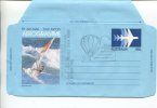 (444) Aerogramme Hot Air Balloon Special Postmark - Aérogrammes