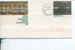 (444) FDC Australia - Premier Jour Australie - 1990 World Rowing Championship - Aviron - Aerograms