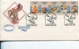 (444) FDC Australia - Premier Jour Australie - 1987 Cooma The Man From Snowy River - Aérogrammes