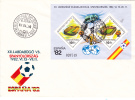 FOOTBALL, COUPE DU MONDE FIFA 1982 ESPAGNE, COVERS FDC, PREMIER JOUR, HUNGARY - 1982 – Espagne