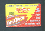 GHANA  -  Chip Phonecard As Scan - Ghana