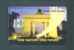 GHANA  -  Chip Phonecard As Scan - Ghana