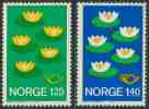 Norway Norge Norwegen 1977 Mi 737 /8 YT 693 /4 ** Nordic Countries Coop In Nature Conservation, Environment Protection - Unused Stamps