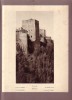 SPAIN - Granada - Torres De La Alhambra, The Alhambra Towers, Image Glued To Cardboard, Year About 1930 - Artis Historia