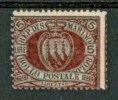 1894 S.Marino 5 Lire Gomma Originale Linguellato* - Nuovi
