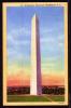 WASHINGTON - The Washington Monument - Circulated - Circulé - Gelaufen - 1950. - Washington DC