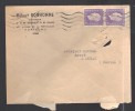 FRANCE 1946 N° 689 Paire Obl. S/lettre Entiére - 1944-45 Marianne De Dulac