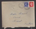 FRANCE 1946 N° 693 & 674 Obl. S/lettre Entiére - 1944-45 Maríanne De Dulac