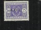 AFRICA ORIENTALE ITALIANA 1939-40 SEGNATASSE LIRE 5 MNH OTTIMA CENTRATURA - Italiaans Oost-Afrika