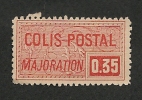 FRANCE-  Colis Postaux   N°  15  -  Maury - Sans Gomme  - Cote 3 € - Nuovi