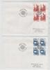 Denmark FDC EUROPA CEPT 4-9-1986 In Block Of 4 On Cover - 1986