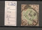 UK - VICTORIA  - 1887-1900 JUBILEE  - SG 205 - USED - Usati