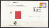 SA043-WORLD CUP SPAIN`82 - OFFICIAL F.D.C. .-.  MALTA  STAMP . FOOTBALL / SOCCER / FUTBOL / - 1982 – Espagne