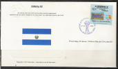 SA037-WORLD CUP SPAIN`82 - OFFICIAL F.D.C. .-.  EL SALVADOR   STAMP . FOOTBALL / SOCCER / FUTBOL / - 1982 – Spain