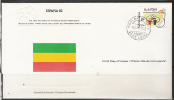SA035-WORLD CUP SPAIN`82 - OFFICIAL F.D.C. .-.  ETHIOPIA STAMP . FOOTBALL / SOCCER / FUTBOL / - 1982 – Spain