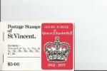 St VINCENT  Silver Jubilee Of Queen Elizabeth II1952-1977 CARNET N** - St.Vincent & Grenadines