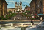 Piazza Di Spagna E Trinità Dei Monti Animata - Piazze