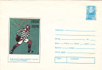 RUIGBY 1974 COVER STATIONARY ENTIER POSTAL ,UNUSED, RUGBY THE SPORT FOR OLIMPIC GAMES  ROMANIA - Rugby