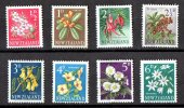 New Zealand 1960 - Flowers 8 Values To 6D, Used - Used Stamps