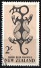 New Zealand 1960 2s Maori Rock Drawing Used - Used Stamps