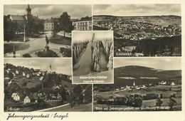 AK Johanngeorgenstadt Erzgebirge Mehrbild Skisprungschanzen 1938 #07 - Johanngeorgenstadt