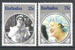 Barbade N° YVERT 619 621 OBLITERE - Barbados (1966-...)