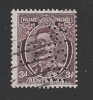 PERFIN AUSTRALIA - 1938/42 - Valore Da 3 C. Usato GIORGIO VI, Con Perforazione - In Ottime Condizioni. - Perforés