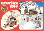 AVORIAZ 74 - Station Sans Voiture - Le Village Des Enfants - 17.3.1987 - S-1 - Avoriaz