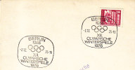 1976 Germany Berlin XII Winterspiele Olympic Winter Games Olympics Jeux Olympiques Olympiade Olimpiadi Olimpiadas - Winter 1976: Innsbruck