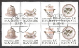 DENMARK# BLOCK FROM YEAR 1990 - Oblitérés