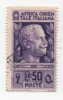 Fra059 Francobollo, Stamp, Timbre - Colonie Italiane Africa Orientale - Soggetti Vari - N°10 Sassone - 1938 - Africa Orientale