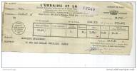 2 FACTURES  URBAINE ET SEINE RUE LE PELETIER  PARIS 1945/ RUE DES BELLES FEUILLES - Invoices