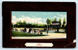 POSTCARD HULL WEST PARK CIRCA 1905  MILTON SERIES 157 - Hull