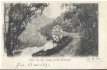 Cp Path By The Loch Loch Katrine 1903 ( Valentine's Serie ) Forêt Chemin Montagne Lac - Stirlingshire