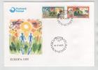 Faroe Islands FDC 10-4-1995 Complete Set EUROPA CEPT With Cachet - 1996