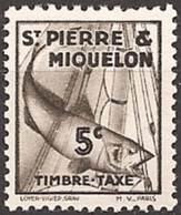 SAINT-PIERRE And MIQUELON..1938..Michel # 32...MLH...Portomarken. - Nuevos