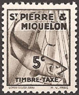 SAINT-PIERRE And MIQUELON..1938..Michel # 32...MLH...Portomarken. - Neufs