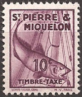 SAINT-PIERRE And MIQUELON..1938..Michel # 33...MLH...Portomarken. - Neufs